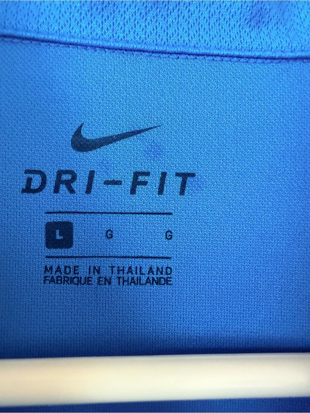 Nike Men’s Bright Blue Dri-FIT Polo